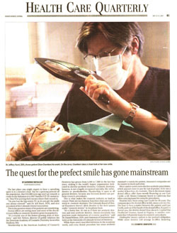 Health Care Quarterly - perfect smile article